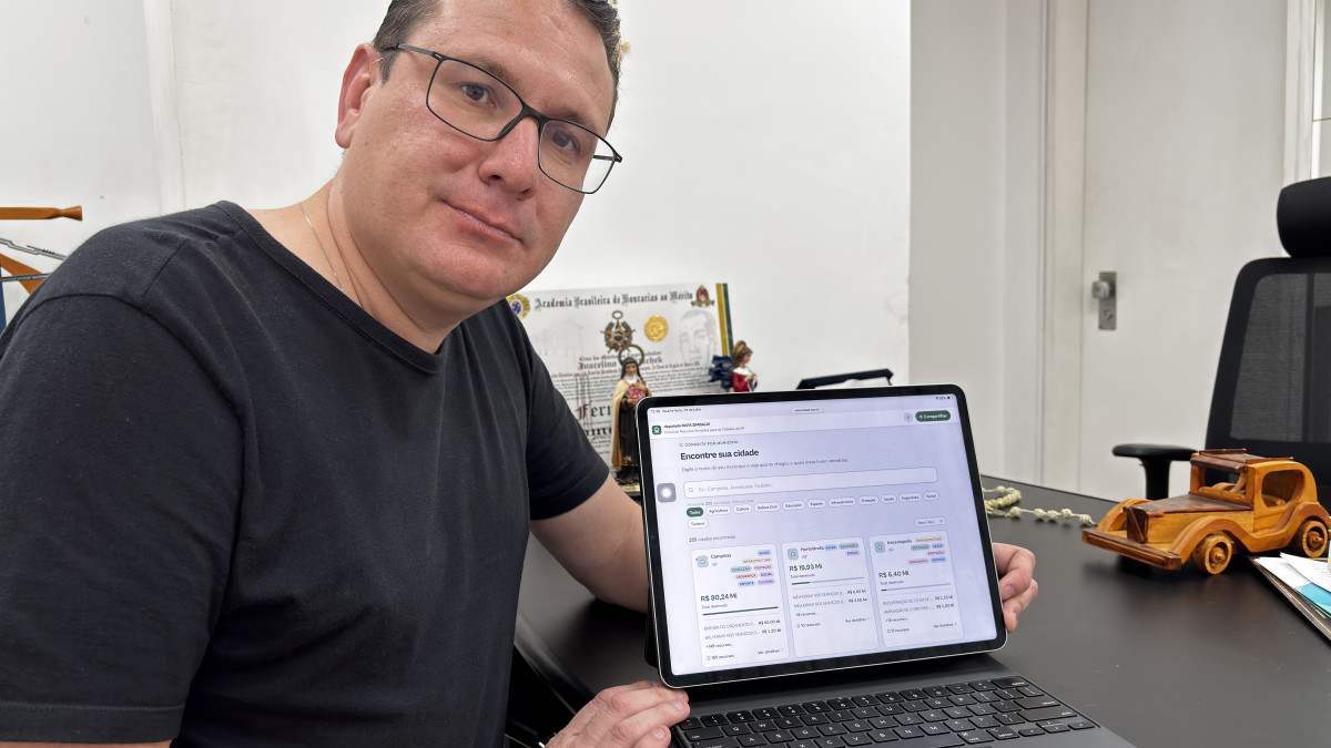 Rafa Zimbaldi lan&ccedil;a portal com dados sobre destina&ccedil;&atilde;o de verbas p&uacute;blicas