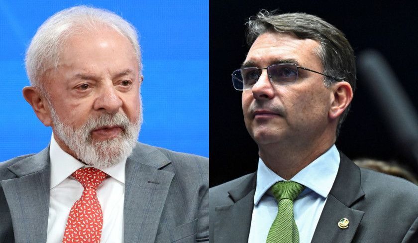 Sem Lula nos debates, Fl&aacute;vio Bolsonaro avalia n&atilde;o ir tamb&eacute;m