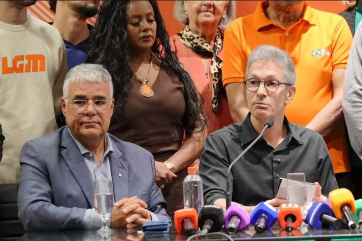 Zema anuncia chapa "puro‑sangue" do Novo com Gir&atilde;o como vice