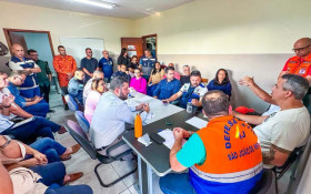 Prefeitura de Meriti mobiliza for&ccedil;a‑tarefa contra ventania
