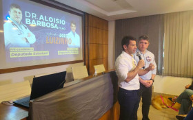 Progressistas oficializa pr&eacute;‑candidatura de Alu&iacute;sio Barbosa