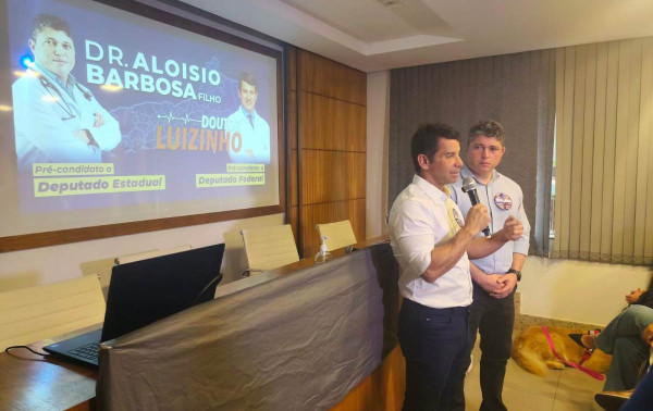 Progressistas oficializa pr&eacute;‑candidatura de Alu&iacute;sio Barbosa