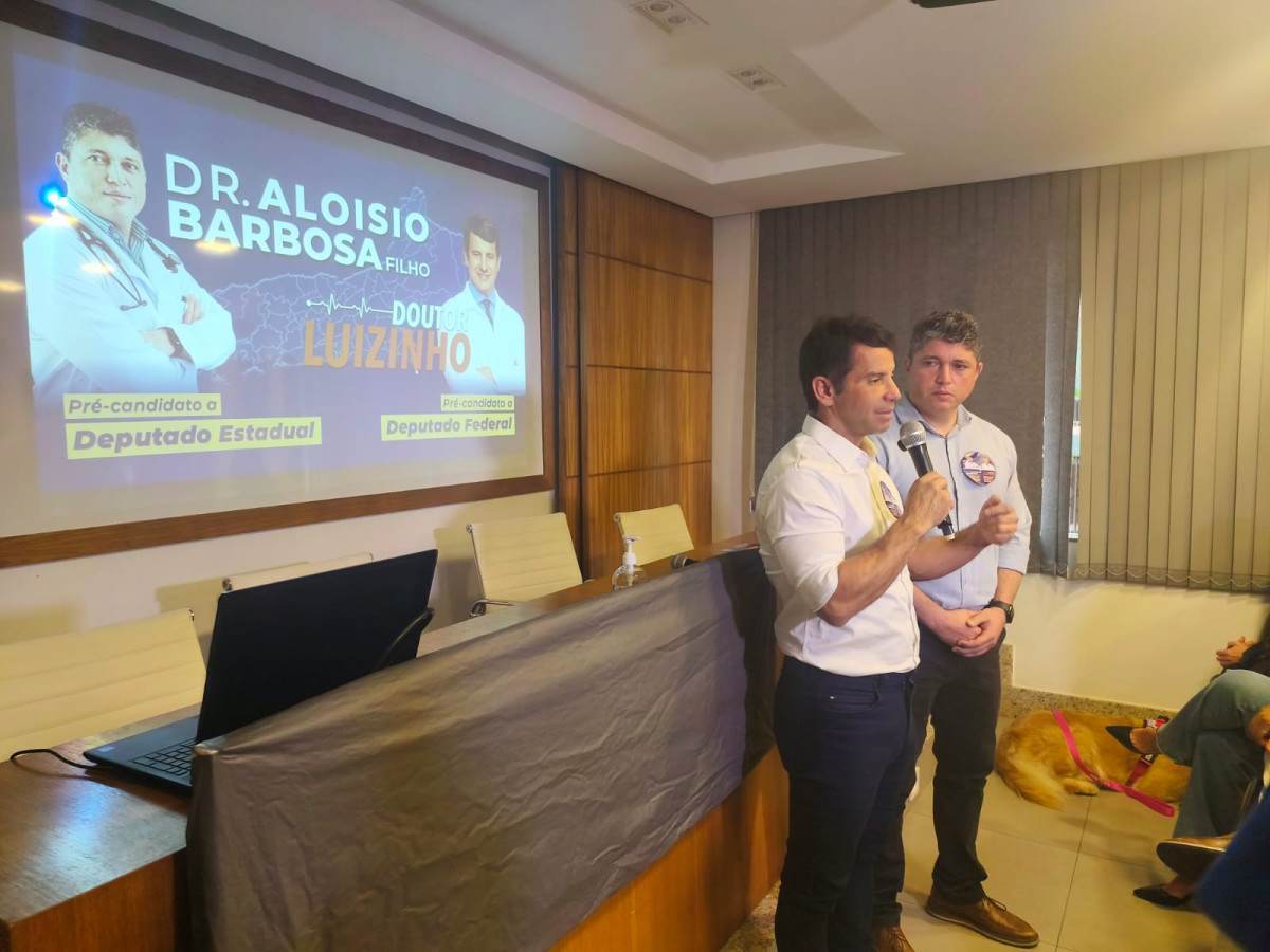 Progressistas oficializa pr&eacute;‑candidatura de Alu&iacute;sio Barbosa