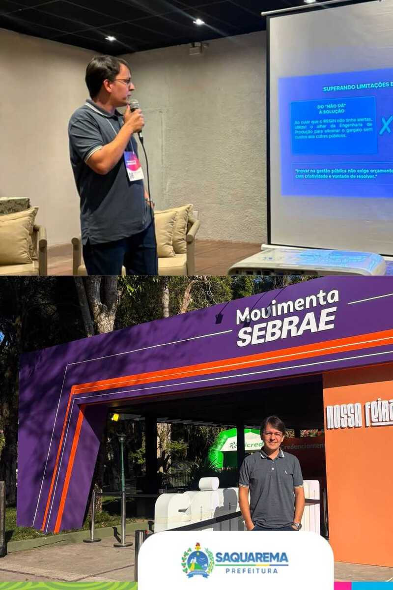 Saquarema apresenta projeto de inova&ccedil;&atilde;o em evento do Sebrae