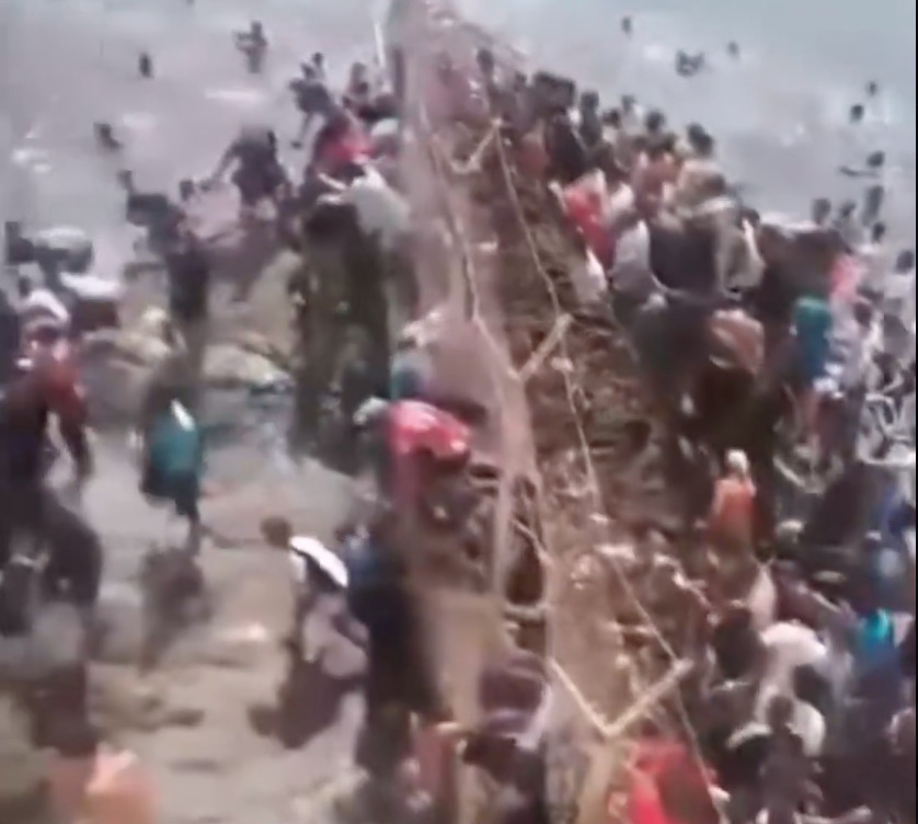 Cerca de cem migrantes morreram em travessia a Ceuta