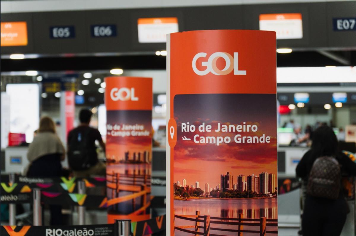 GOL retoma conex&atilde;o a&eacute;rea entre Rio e Campo Grande