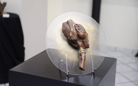 Mostra no Gacemss explora cria&ccedil;&atilde;o art&iacute;stica por esculturas em madeira