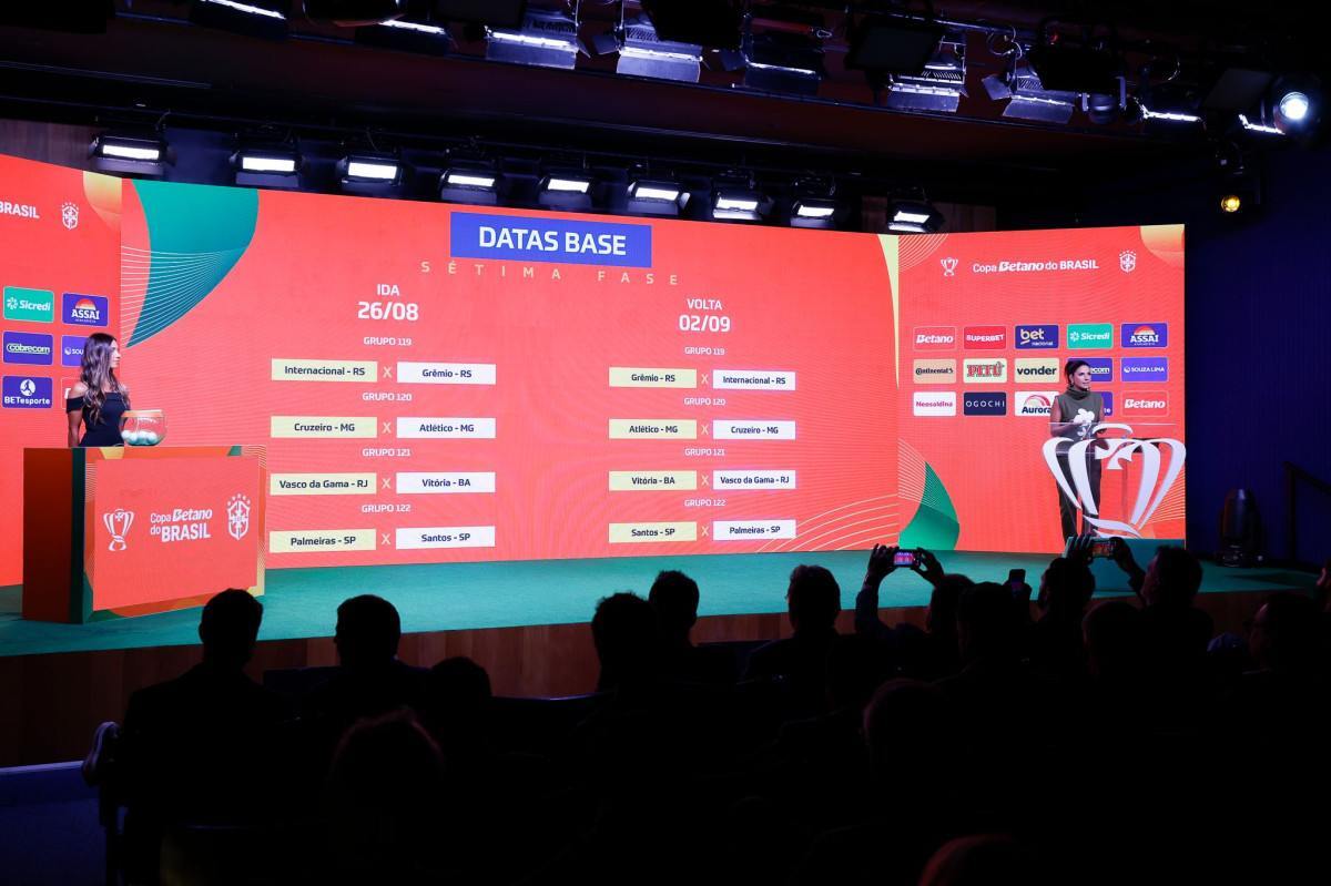 Copa do Brasil ter&aacute; cl&aacute;ssicos estaduais nas quartas de final