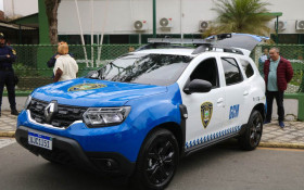 Nova viatura com prote&ccedil;&atilde;o bal&iacute;stica para a Guarda Municipal