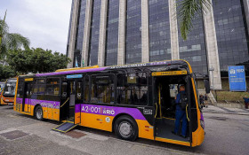 Prefeitura apresenta primeiros &ocirc;nibus do Sistema RIO para operar na Zona Oeste