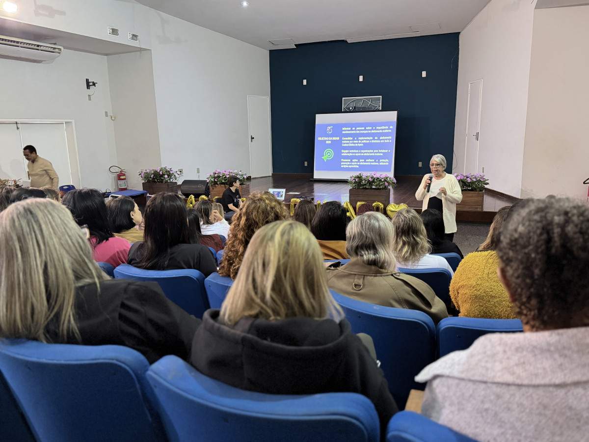 Semin&aacute;rio sobre aleitamento materno abre o Agosto Dourado em Angra