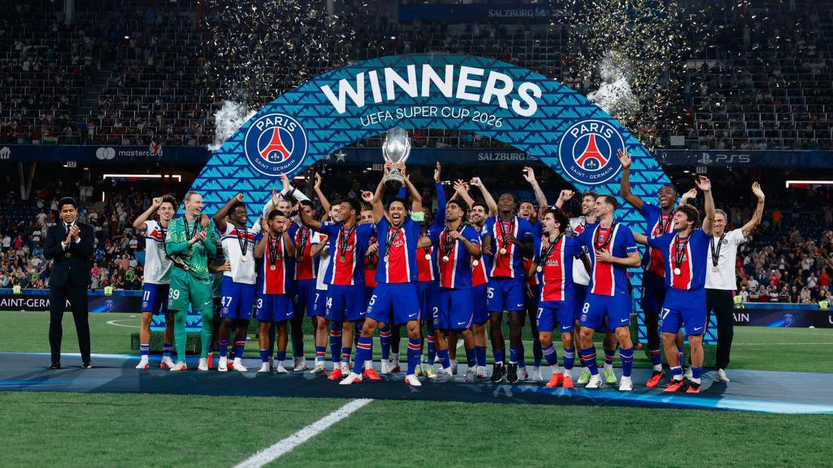 Paris Saint‑Germain derrota o Aston Villa na Supercopa da UEFA