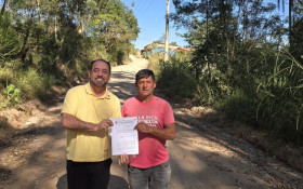 Pavimenta&ccedil;&atilde;o sai do papel nas Tr&ecirc;s Cruzes