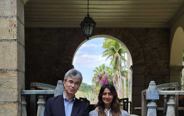 Katia Miki recebe c&ocirc;nsul do Jap&atilde;o em visita diplom&aacute;tica a B. do Pira&iacute;