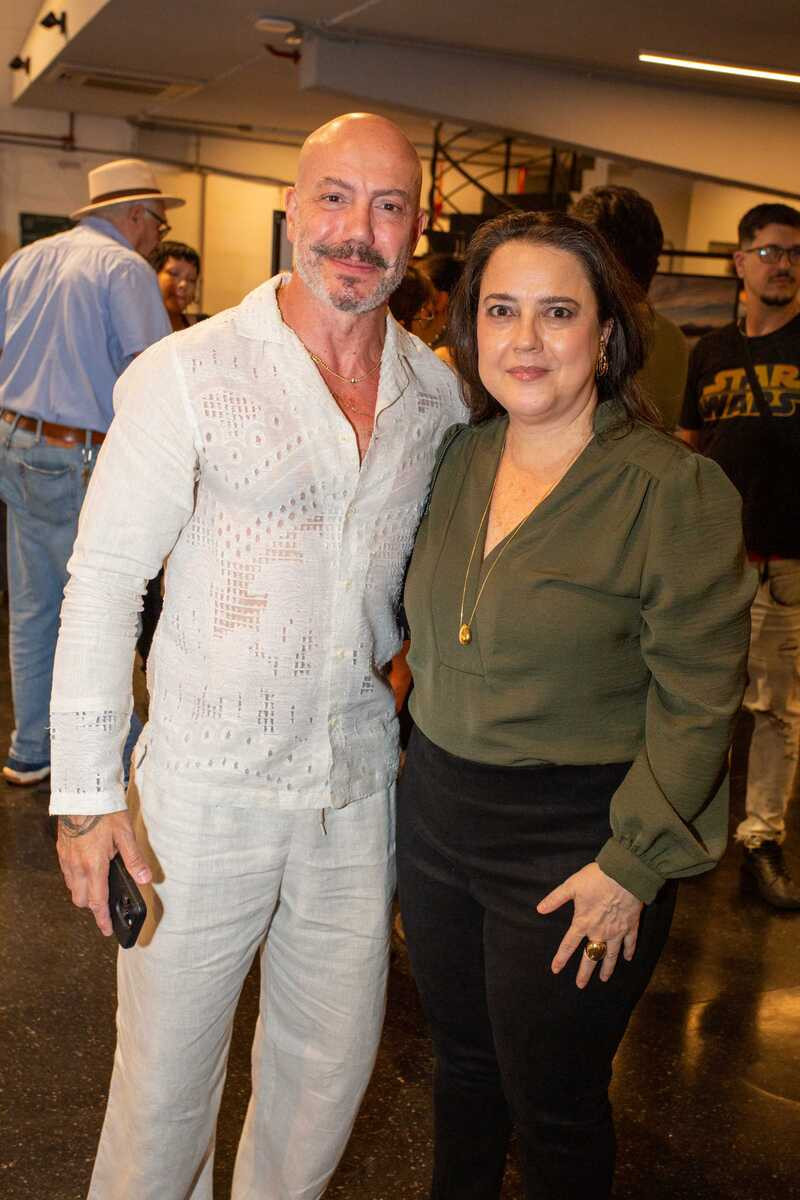 Adriano Mendonça e Simone Marsaioli