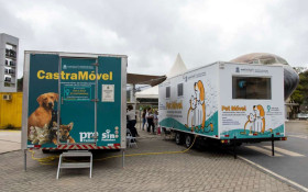 Katia Miki inaugura Pet M&oacute;vel, projeto pioneiro na regi&atilde;o
