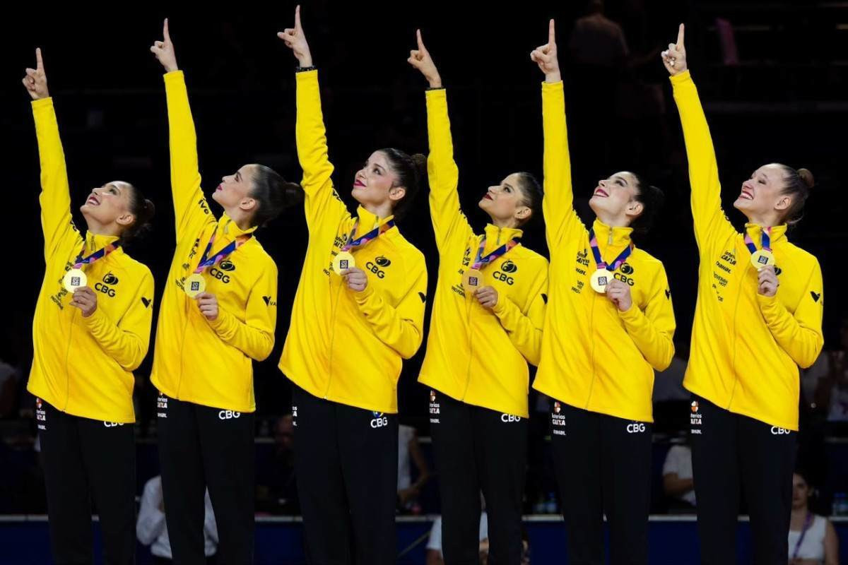 Brasil faz hist&oacute;ria no Mundial de Gin&aacute;stica R&iacute;tmica