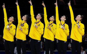 Brasil faz hist&oacute;ria no Mundial de Gin&aacute;stica R&iacute;tmica