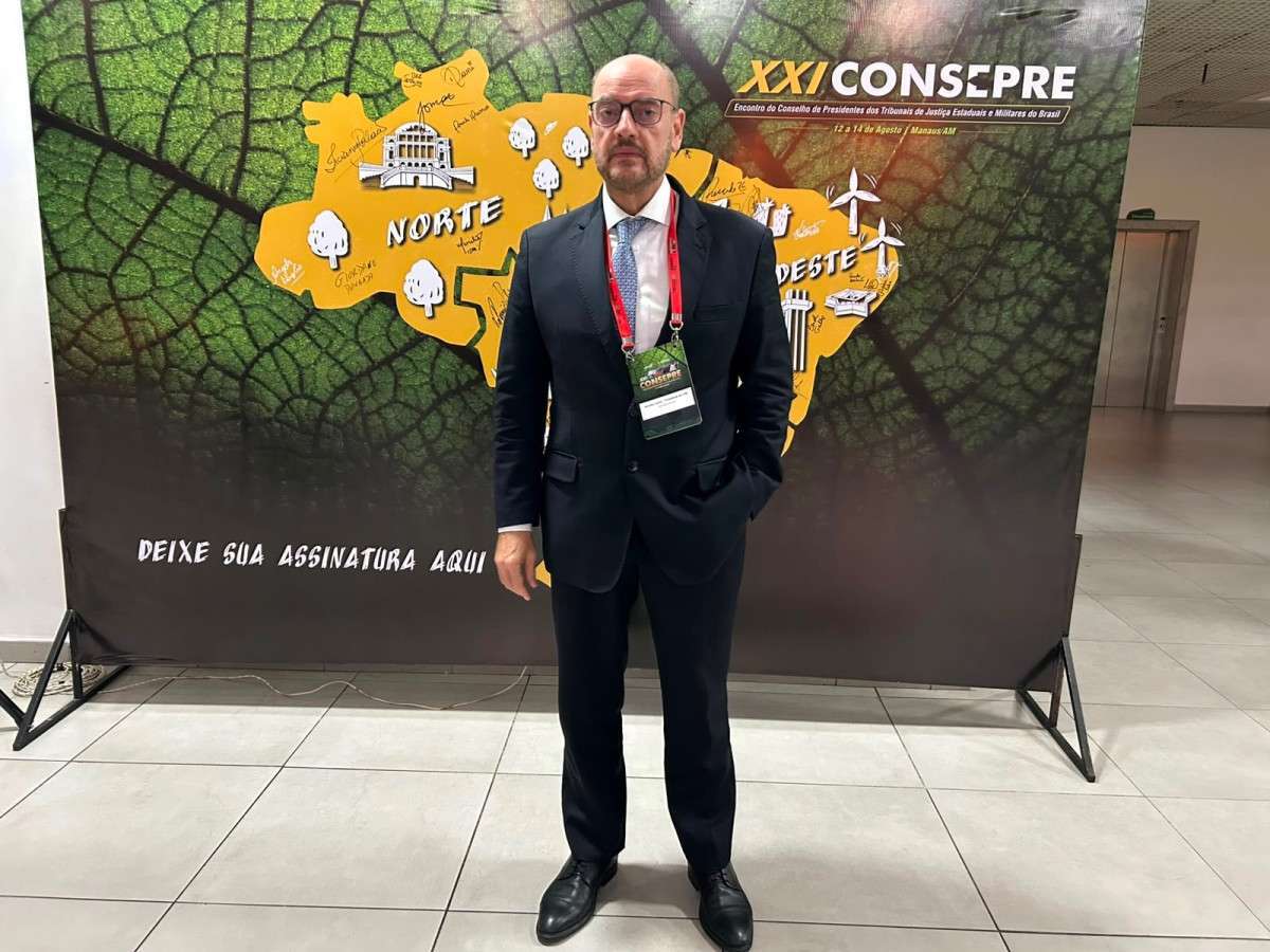 Presidente do TJRJ e governador interino, desembargador Ricardo Couto de Castro