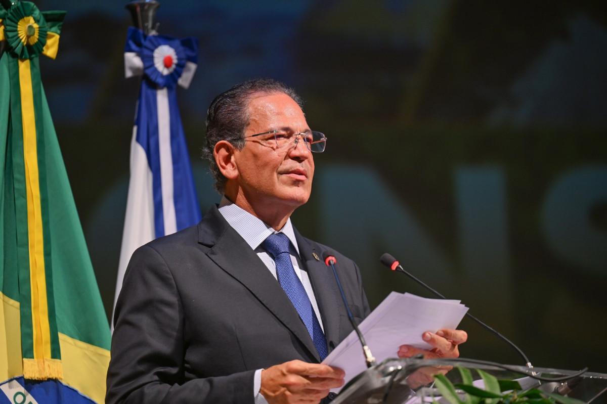Conferência magna do corregedor nacional de Justiça e ministro do Superior Tribunal de Justiça (STJ), Mauro Campbell Marques