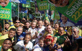 Douglas Ruas promete o aumento do efetivo policial