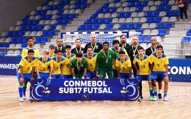 Brasil &eacute; vice‑campe&atilde;o sul‑americano para a Argentina no Futsal sub‑17