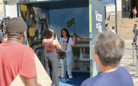 'Vozes do Rio' escuta popula&ccedil;&atilde;o na Cinel&acirc;ndia