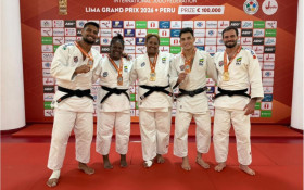 Brasil &eacute; campe&atilde;o geral do Grand Prix de jud&ocirc; no Peru com 11 medalhas