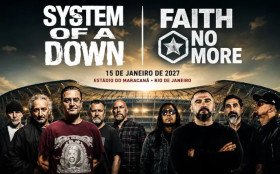CORREIO CULTURAL: Faith no More e System of a Down juntas no Brasil
