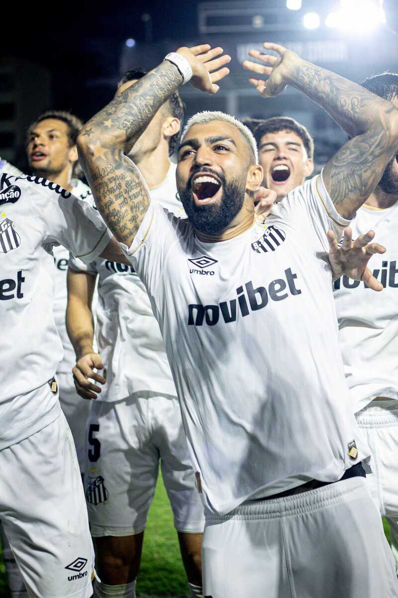 Gabigol sobe no ranking de artilheiros do Brasileir&atilde;o