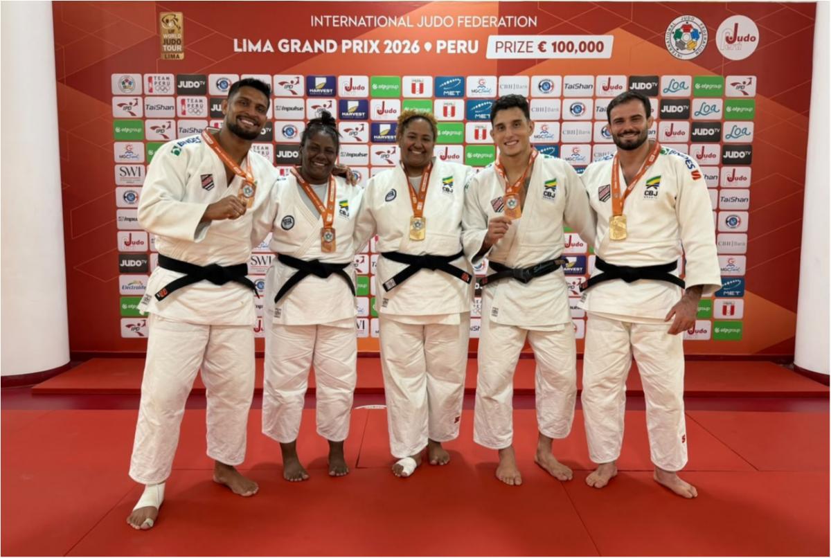 Brasil &eacute; campe&atilde;o geral do Grand Prix de jud&ocirc; no Peru com 11 medalhas