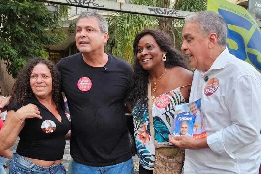 Lindbergh e Ceciliano em campanha