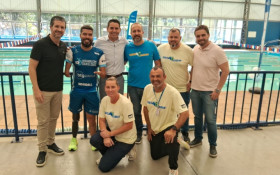 Daniel Dias visita projeto de nata&ccedil;&atilde;o infantil em Valinhos