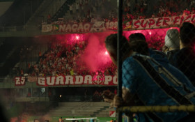 Grenal faz gol no Pal&aacute;cio dos Festivais