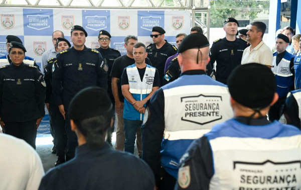 Opera&ccedil;&atilde;o Seguran&ccedil;a Presente ganha nova base e amplia atua&ccedil;&atilde;o policial nas ruas