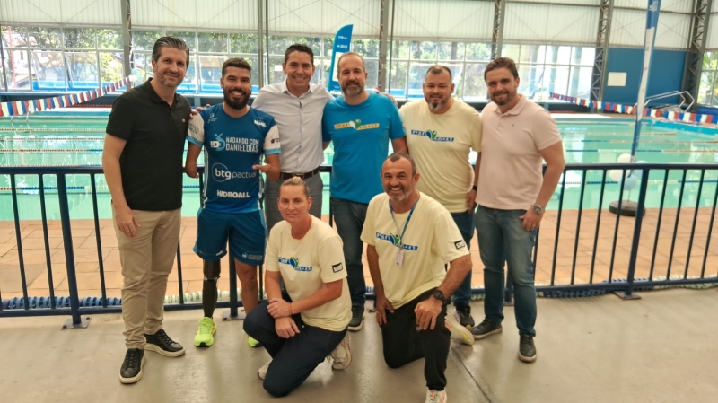 Daniel Dias visita projeto de nata&ccedil;&atilde;o infantil em Valinhos