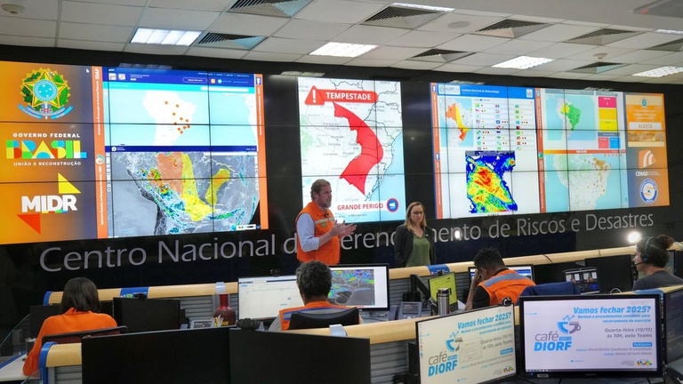 Inmet alerta para ciclone extratropical no RS