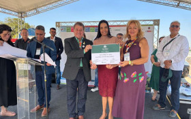Pela 4&ordf; vez, Hortol&acirc;ndia recebe acertifica&ccedil;&atilde;o Cidade &Aacute;rvore do Mundo