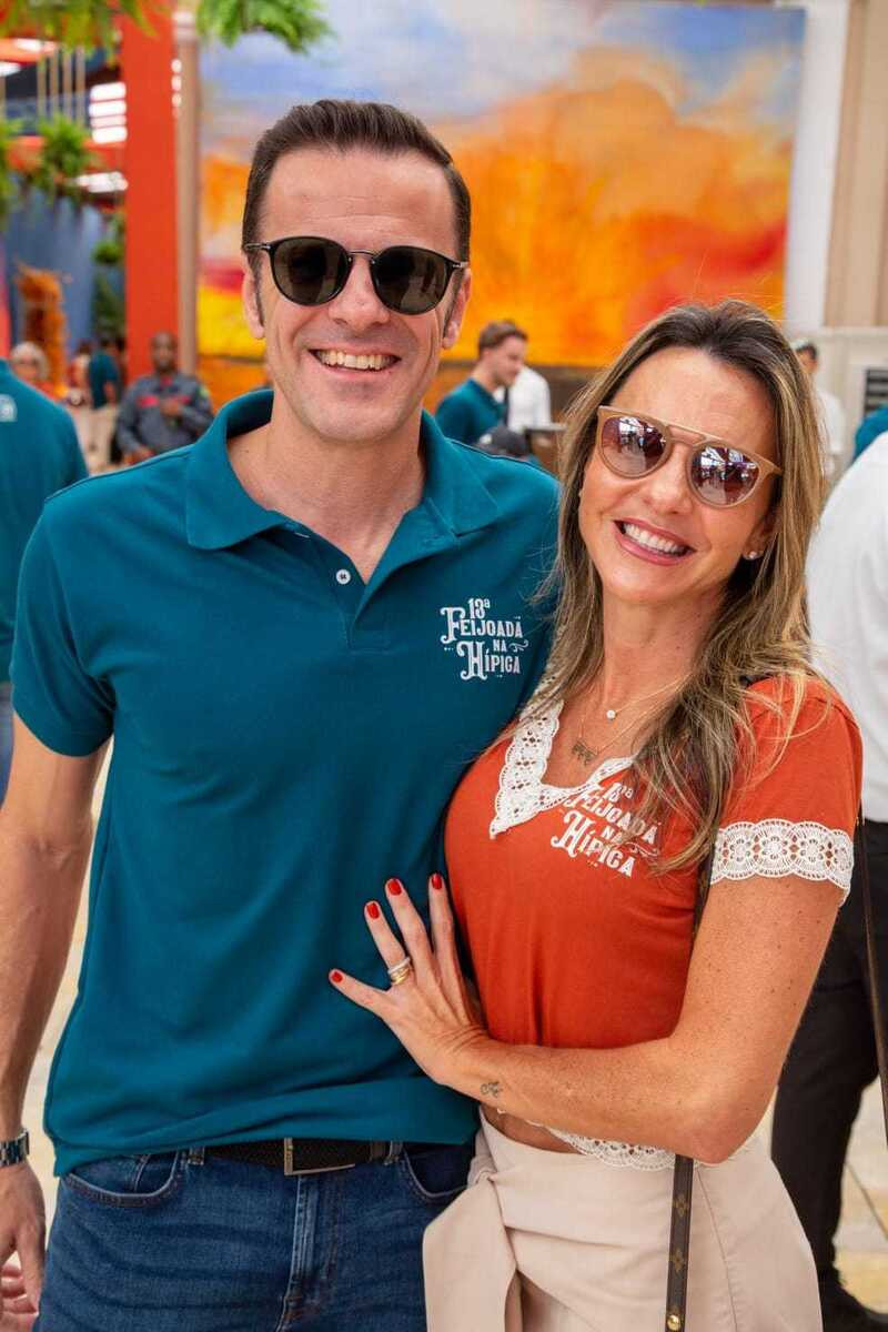 Célio Delgado e Fabiana Raposeiro