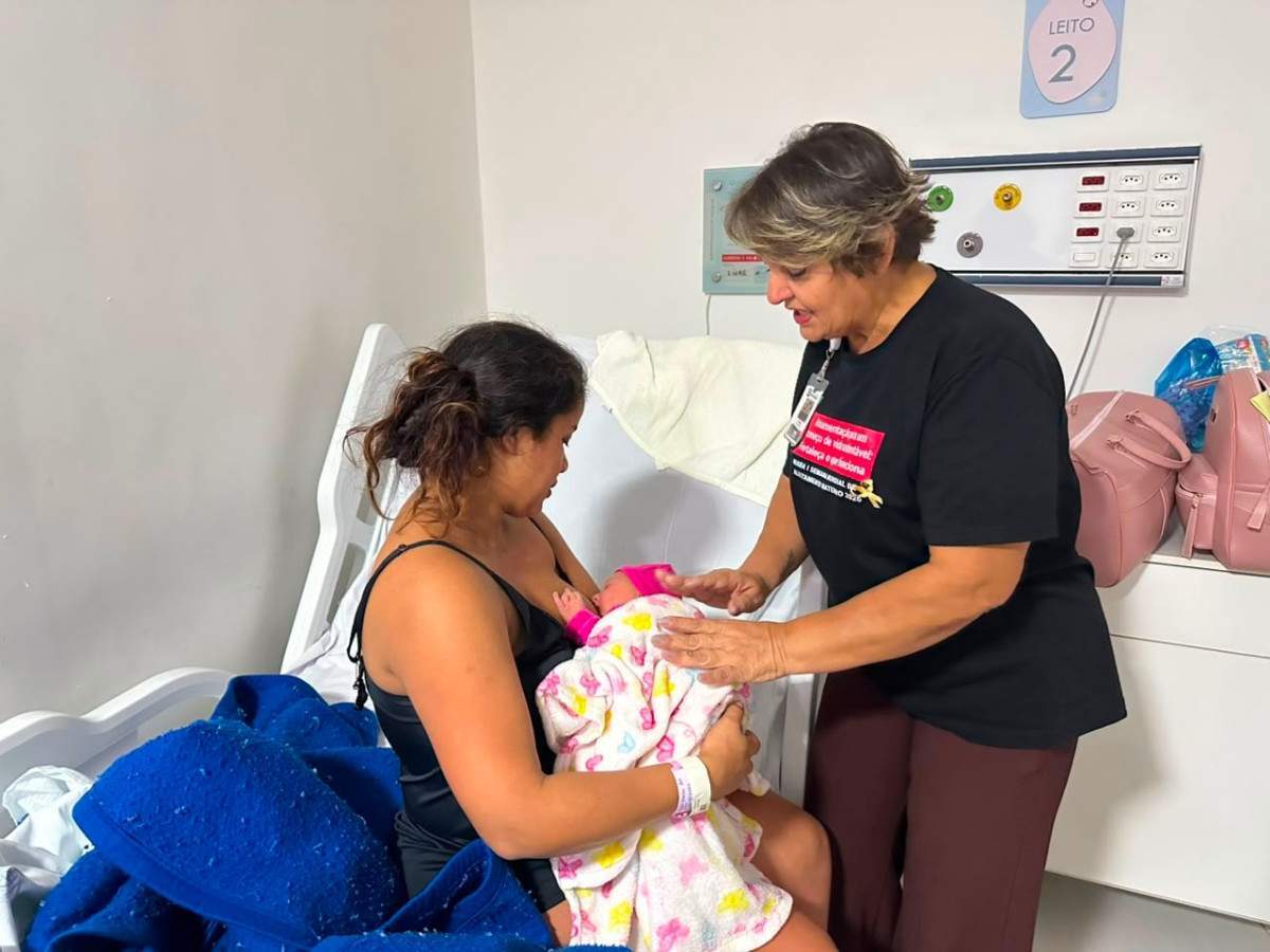 Maternidade Mariana Bulh&otilde;es incentiva a amamenta&ccedil;&atilde;o