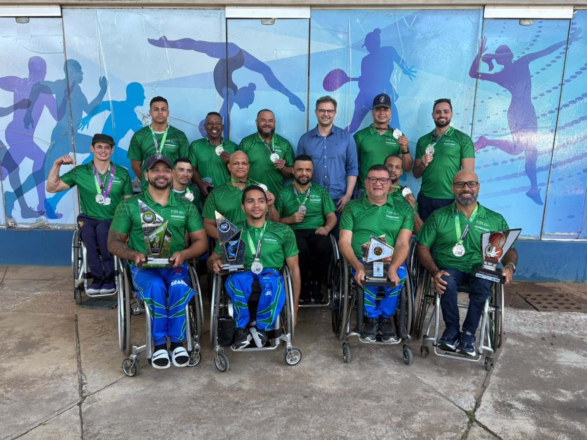 Gadecamp conquista vice no Brasileiro de basquete em cadeira de rodas