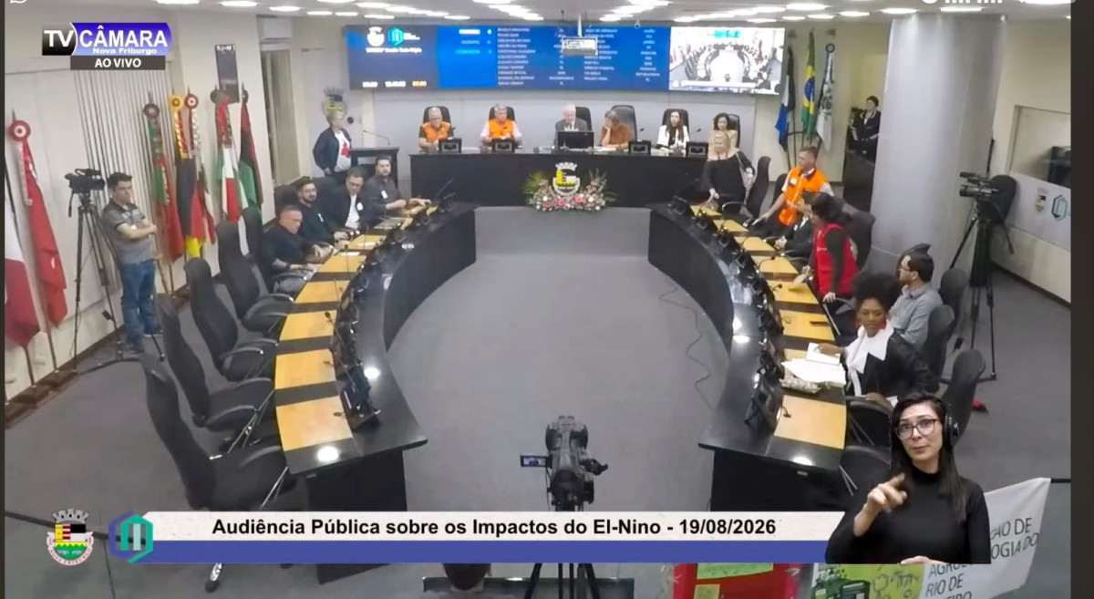 El Ni&ntilde;o &eacute; tema de audid&ecirc;ncia na C&acirc;mara de Nova Friburgo