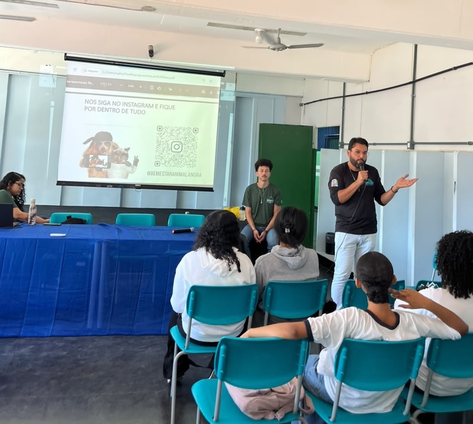 Educa&ccedil;&atilde;o para o bem‑estar animal chega a mais uma escola de Angra dos Reis