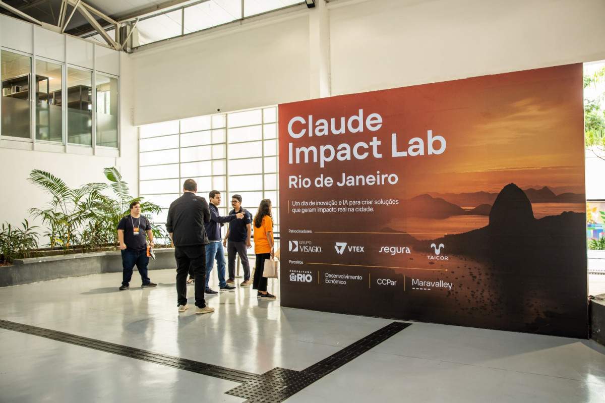 Rio recebe a 2&ordf; edi&ccedil;&atilde;o nacional do Claude Impact Lab
