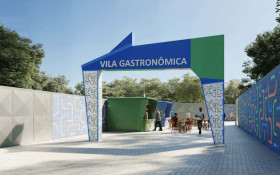 Constru&ccedil;&atilde;o do Polo Gastron&ocirc;mico da Prainha em Caxias