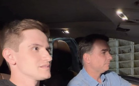 V&iacute;deo do vereador Lucas Pavanato com Fl&aacute;vio Bolsonaro viraliza