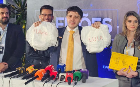 Kim Kataguiri prop&otilde;e puni&ccedil;&atilde;o a candidato que faltar a debate