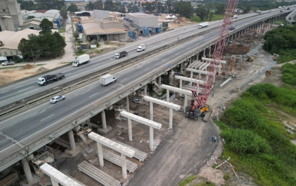 Po&aacute; acompanha avan&ccedil;o do Complexo Vi&aacute;rio do Alto Tiet&ecirc;