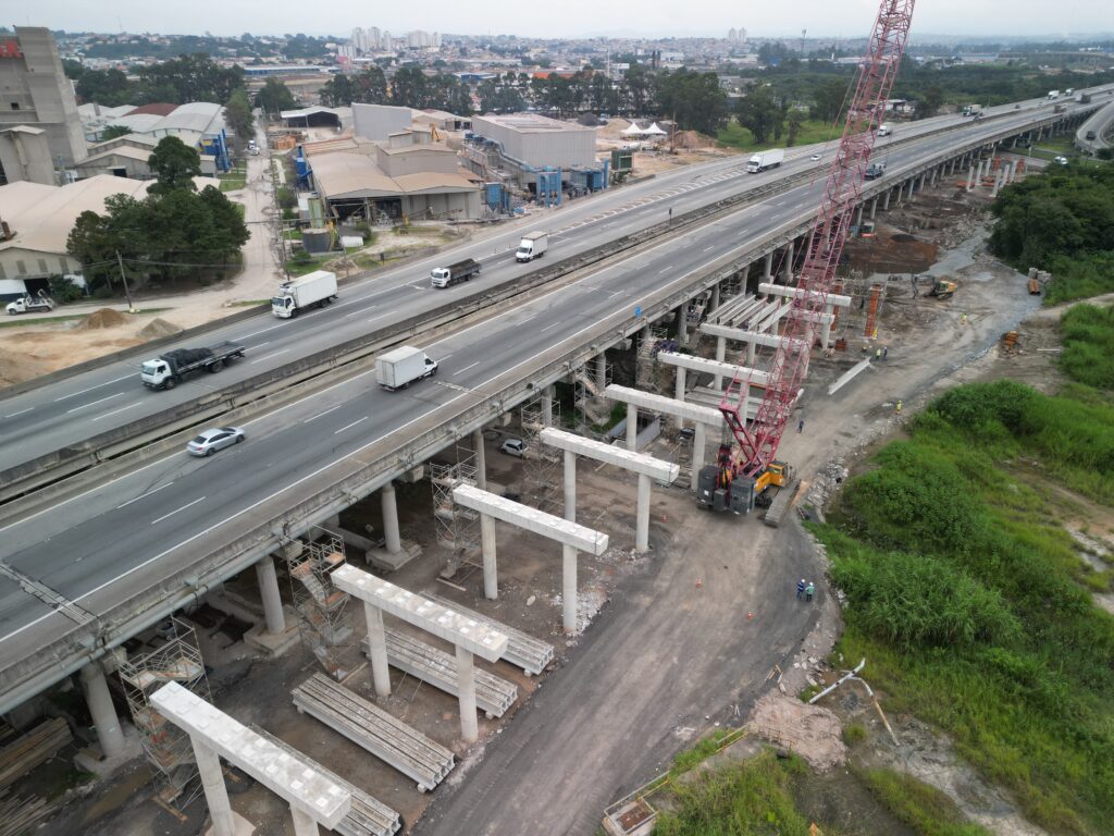 Po&aacute; acompanha avan&ccedil;o do Complexo Vi&aacute;rio do Alto Tiet&ecirc;