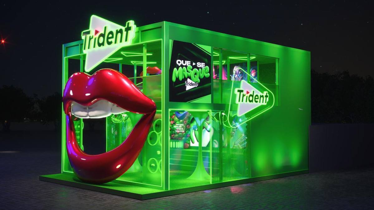 Trident leva campanha "Que Se Masque" ao Rock in Rio 2026